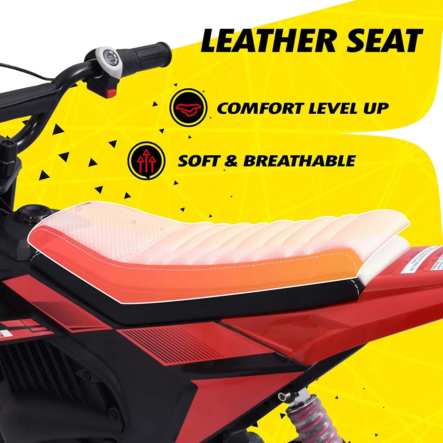 Kids Electric Dirt Bike 250W Off-Road for Ages 13+ D662177