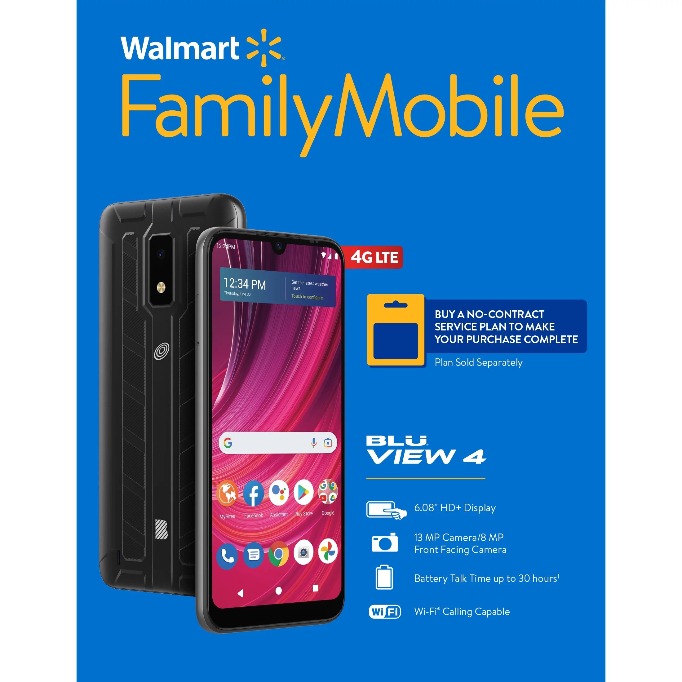 Prepaid Smartphone 32GB Black C136