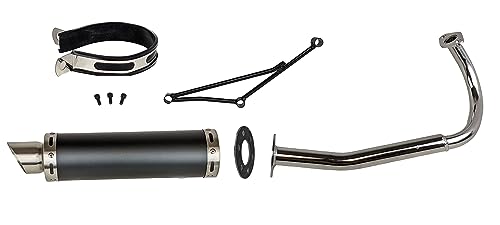 High Performance Exhaust System Muffler for GY6 50cc Scooter Moped M609