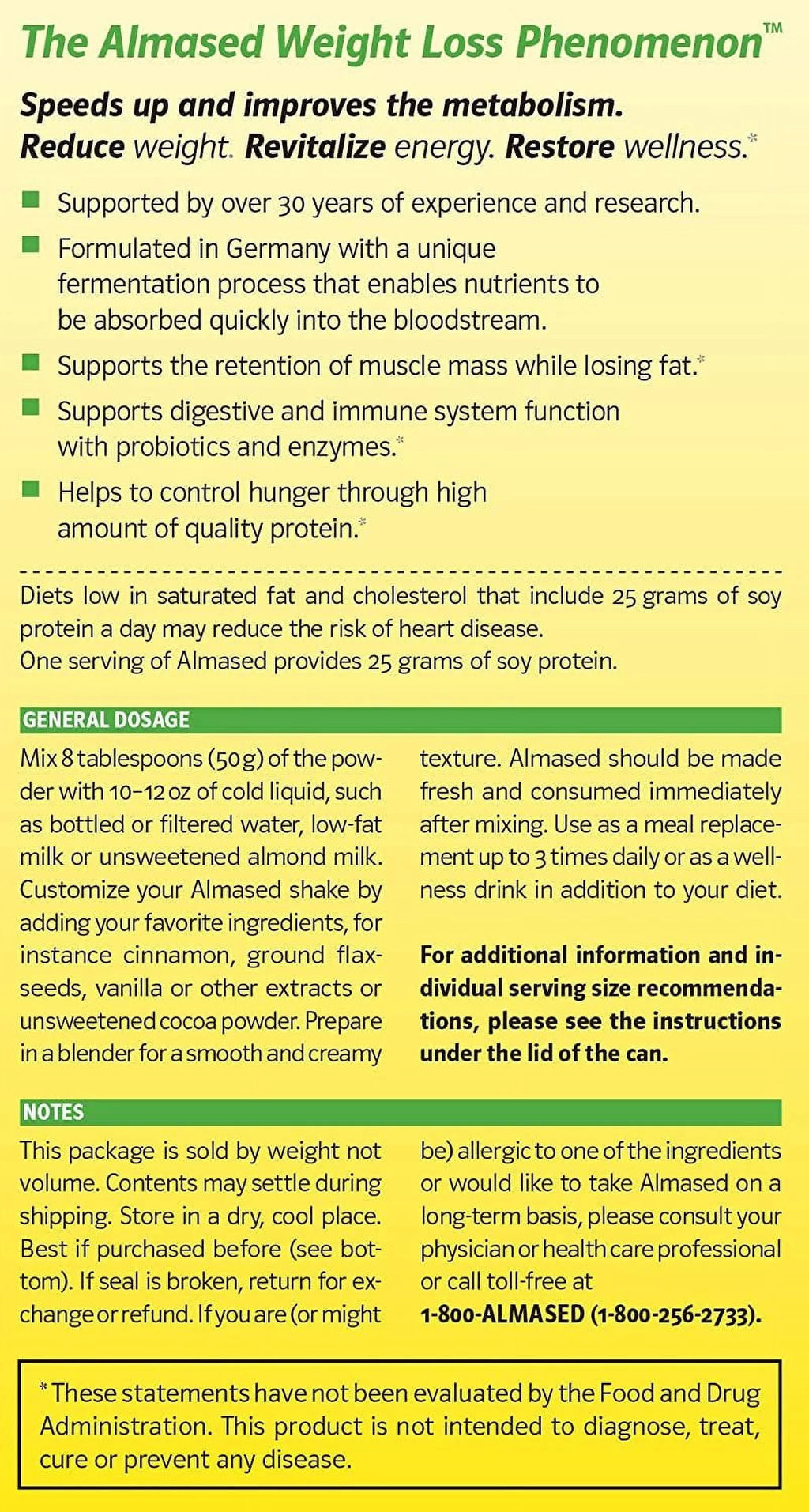 Meal Replacement Shake Plant Based Protein Powder Gluten-free Non-GMO 17.6 oz 6 Pack O638