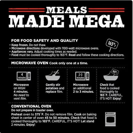 Nashville Hot Fried Chicken Frozen Meal, 13 oz, Pack of 8 E658