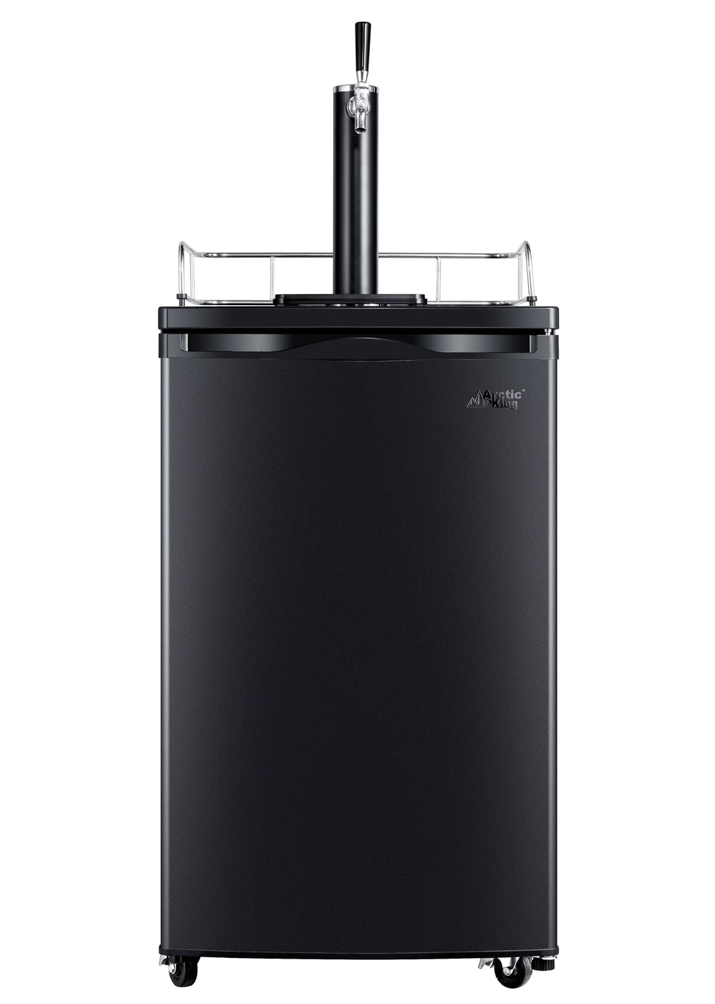 Arctic King Single Tap Kegerator, 4.9 cu. ft, Black, ABDA049ADBS