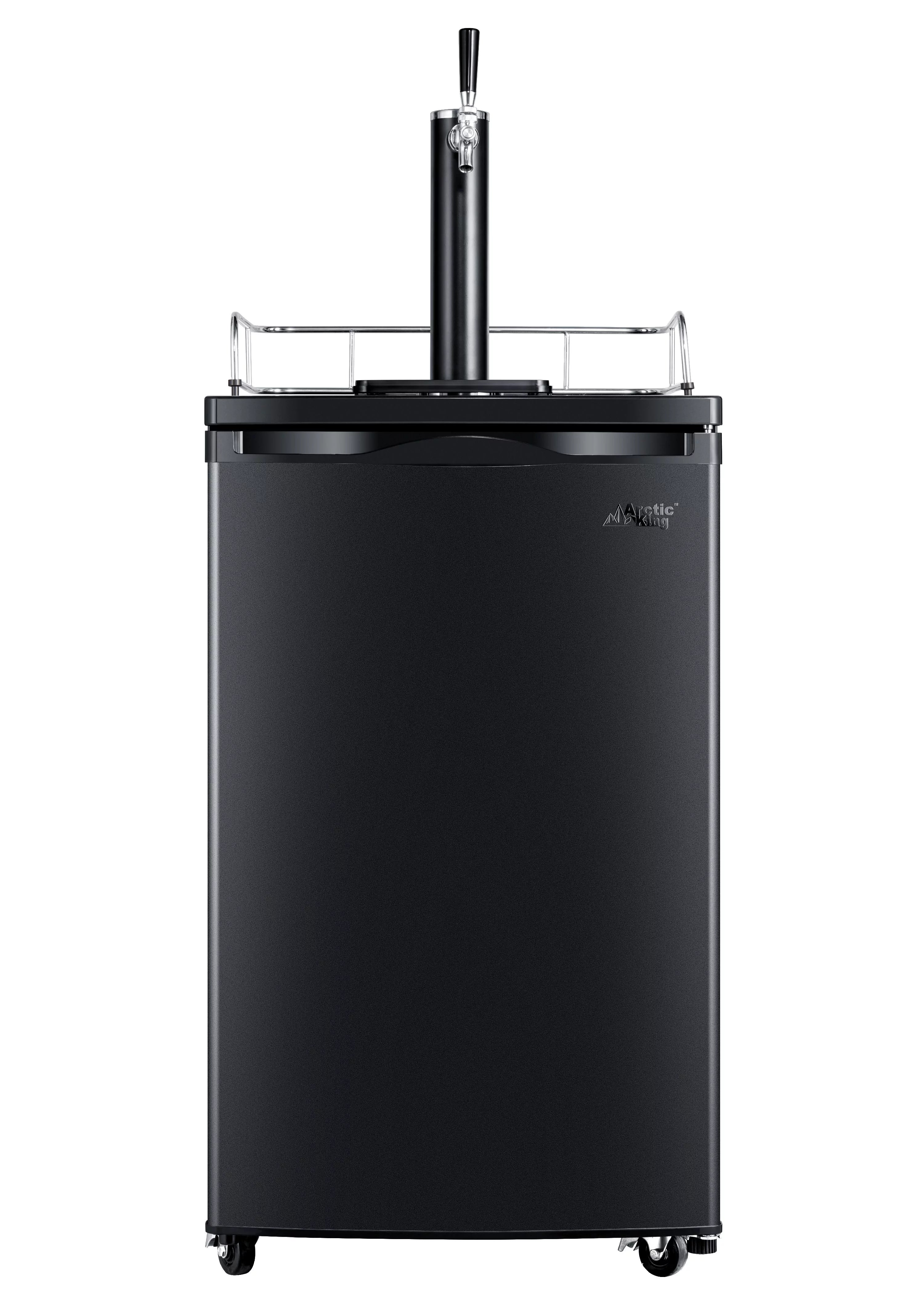 Arctic King Single Tap Kegerator, 4.9 cu. ft, Black, ABDA049ADBS