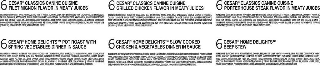 Wet Dog Food Variety Pack, 3.5 oz, 40 Ct D872613