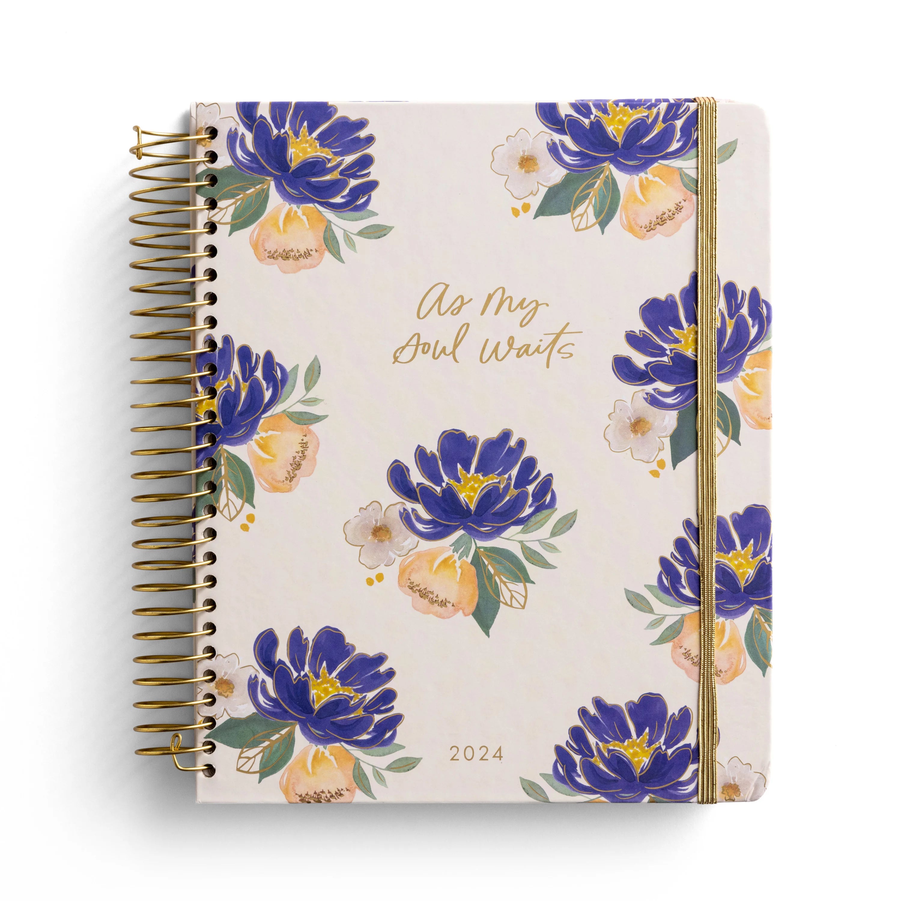 18 Month Floral Devotional Planner, Spiral Bound S28958