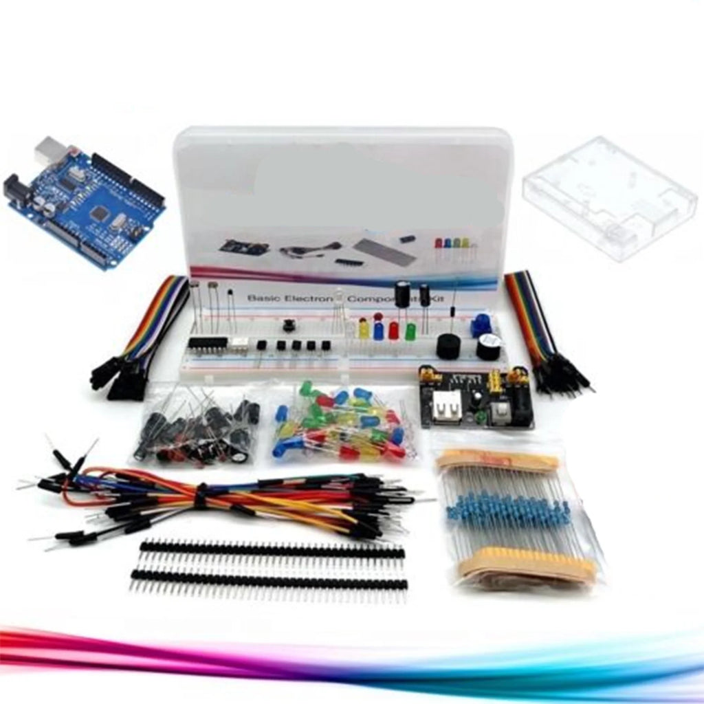 Electronic Components Kit, Precision Potentiometer Resistor with 830 Tie Points X829903
