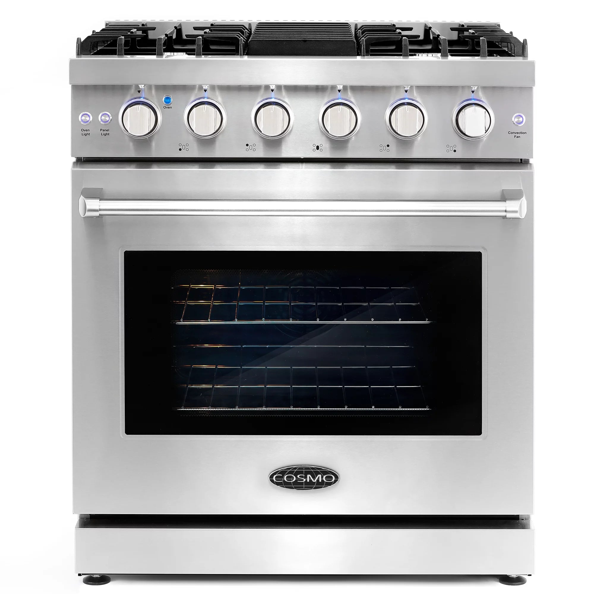 2 Piece Kitchen Appliance Package with Gas Range and French Door Refrigerator O74134