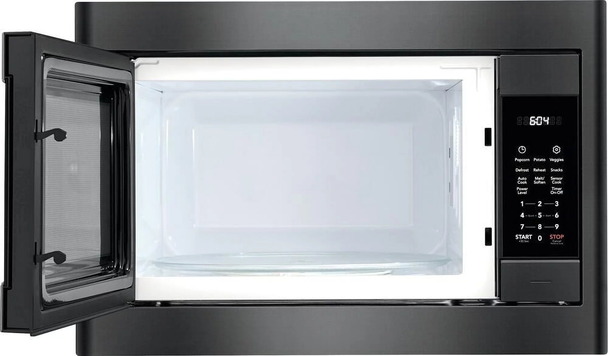 Built-in Microwave with Sensor Cooking, 2.2 cu ft, Black Stainless Steel E181