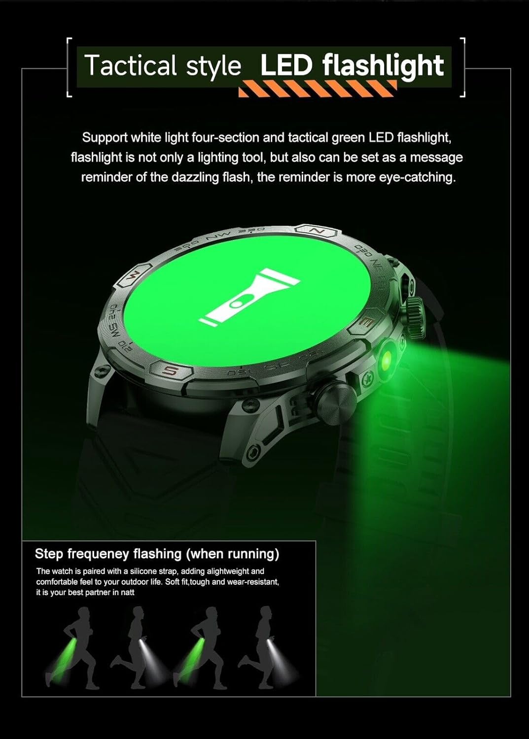 Smart Watch with 1.43" AMOLED Display, Waterproof Fitness Tracker X685
