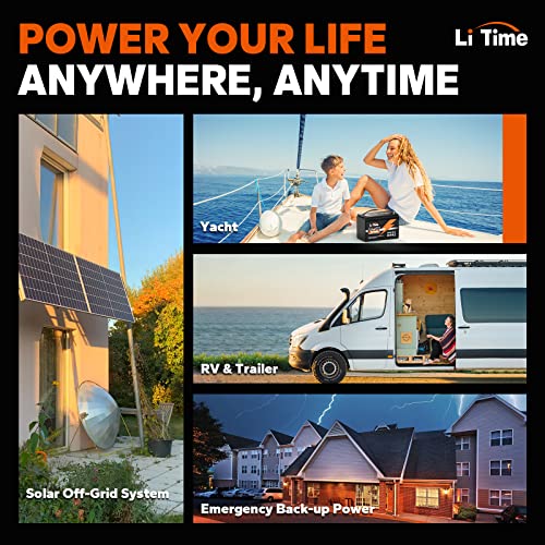 12V 100Ah LiFePO4 Battery with Built-in 100A BMS D2856