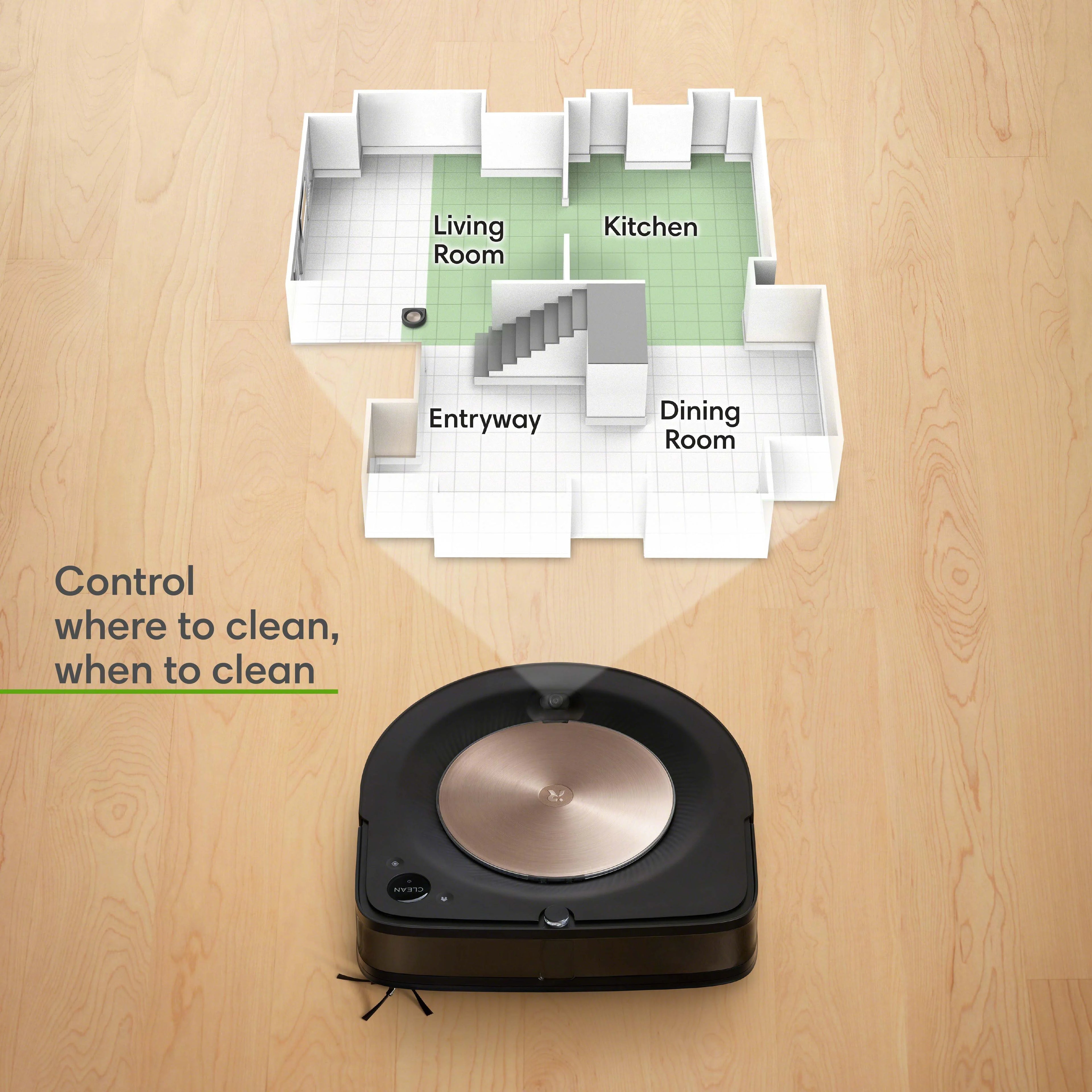 Robot Vacuum with Smart Mapping and Powerful Suction G952258