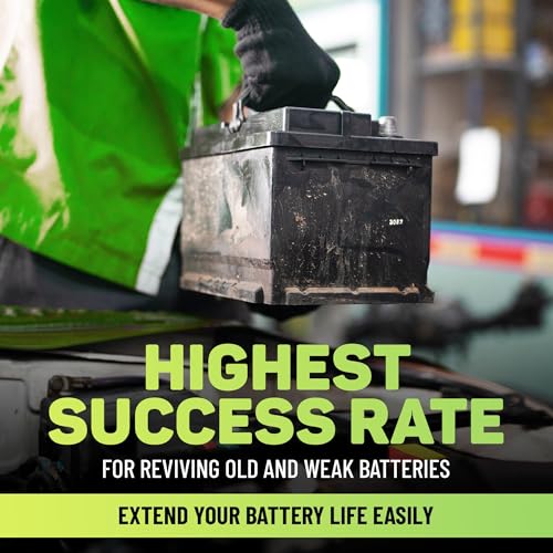 Battery Restorer and Desulfator for Lead Acid Battery, Acid Refill and Additive 64oz T546934