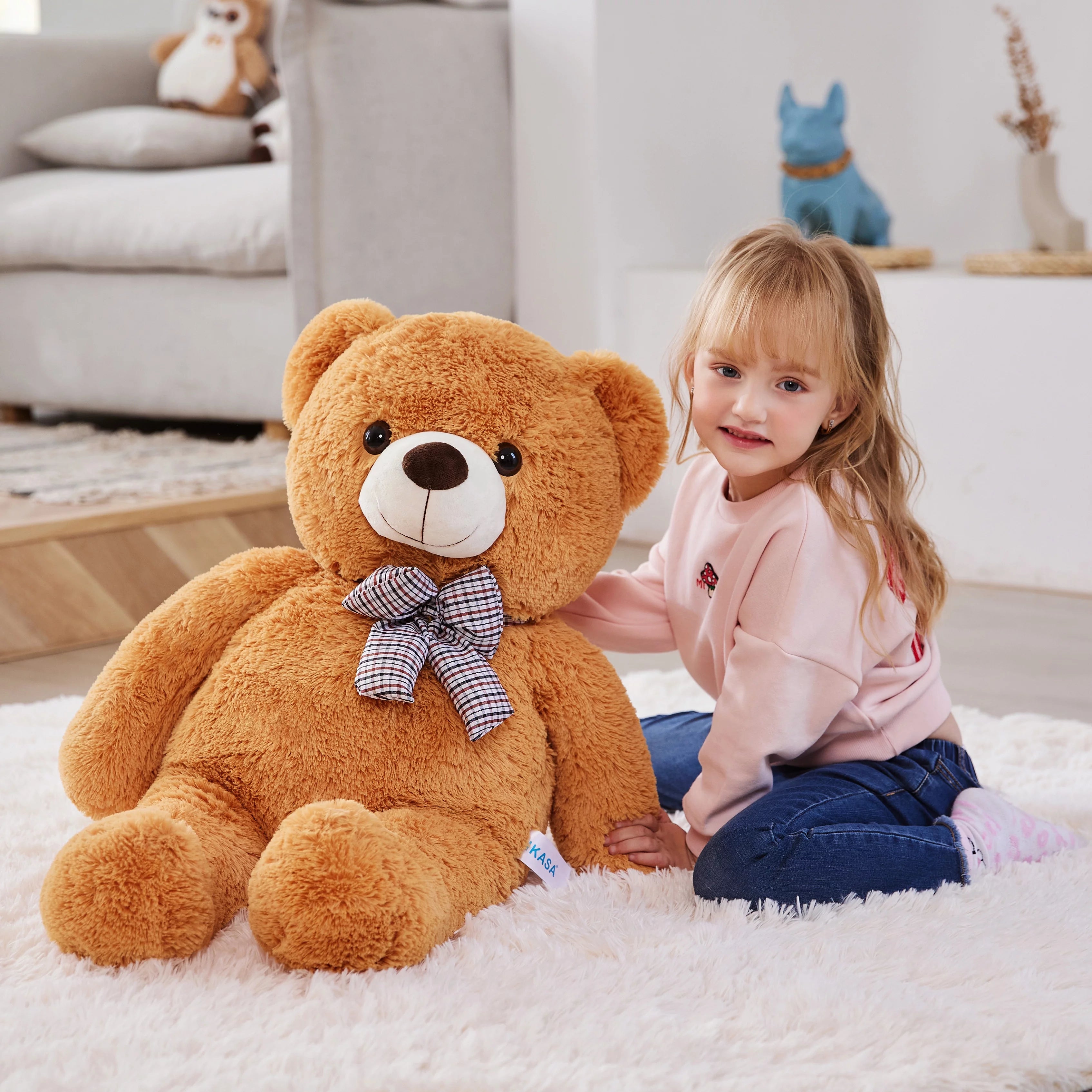 Giant Teddy Bear Stuffed Animal Plush Toy 30 Inch Brown N3021