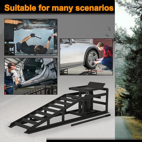 Hydraulic Car Ramps 5 Ton Capacity Low Profile Lift G135022