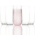 25 Pack Shatterproof Champagne Flute (5 Ounce), Plastic Champagne Flutes, Champagne Glasses, Recyclable Champagne Plastic Cup YE393.785