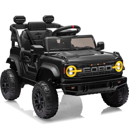 24V Ride on Car for Big Kids, 2 Seater with Remote Control, 4-Wheeler Suspension, 3 Speeds, LED Lights D981