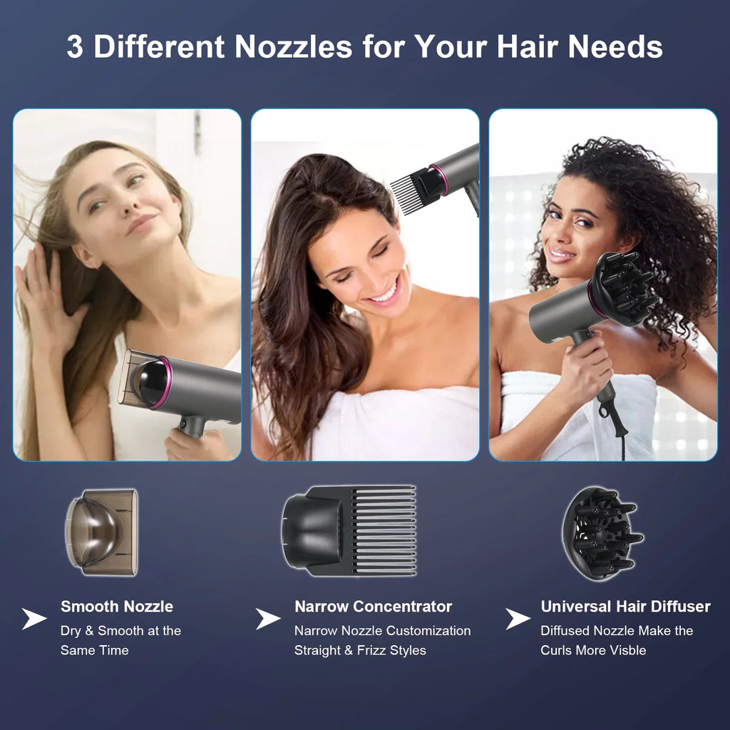 Ionic Hair Dryer 1800W for Fast Drying B30362