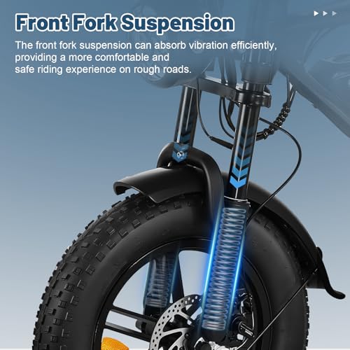 Electric Bike for Adults, 16" Fat Tire, 500W Motor, 20MPH W5814