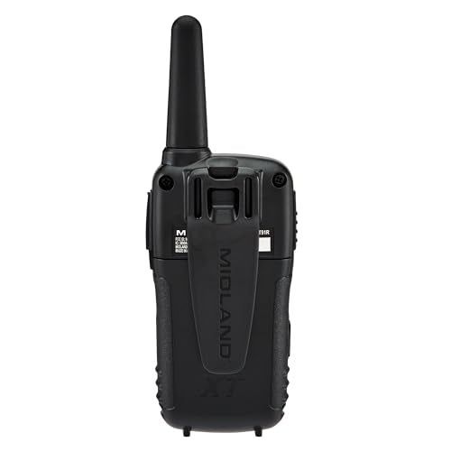 Spotting and Recovery Walkie-Talkie Long Range FRS Two Way Radio for Kids Caravanning with NOAA Weather Alert, 2 Pack U6300