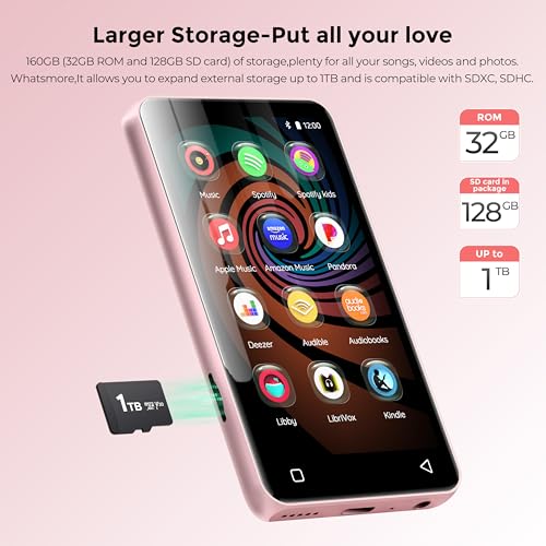 160GB Bluetooth WiFi MP3 Player with 4" Touch Screen L369