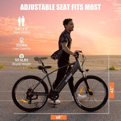Electric Bike for Adults, 1000W Brushless Motor, Removable Battery, 7-Speed Commuter P8523