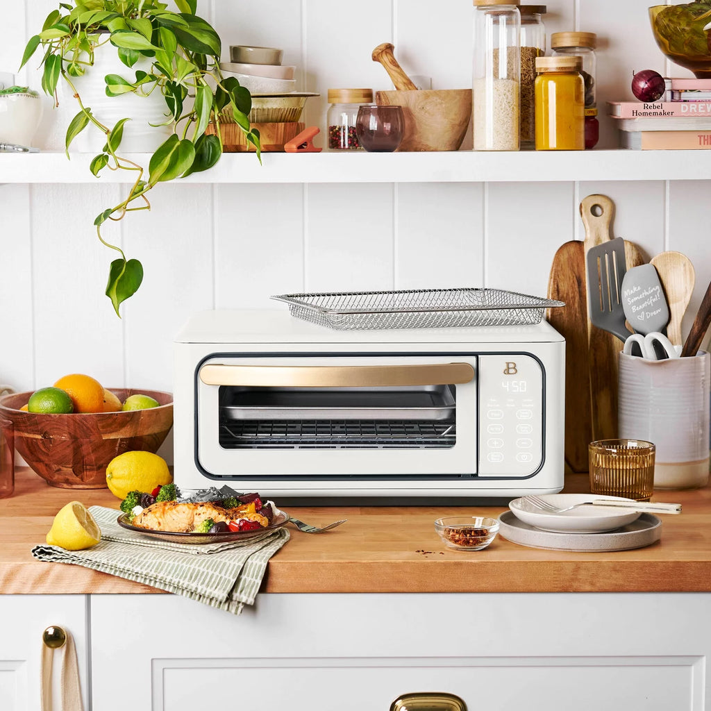 Infrared Air Fry Toaster Oven, 9-Slice, 1800 W, White S1414