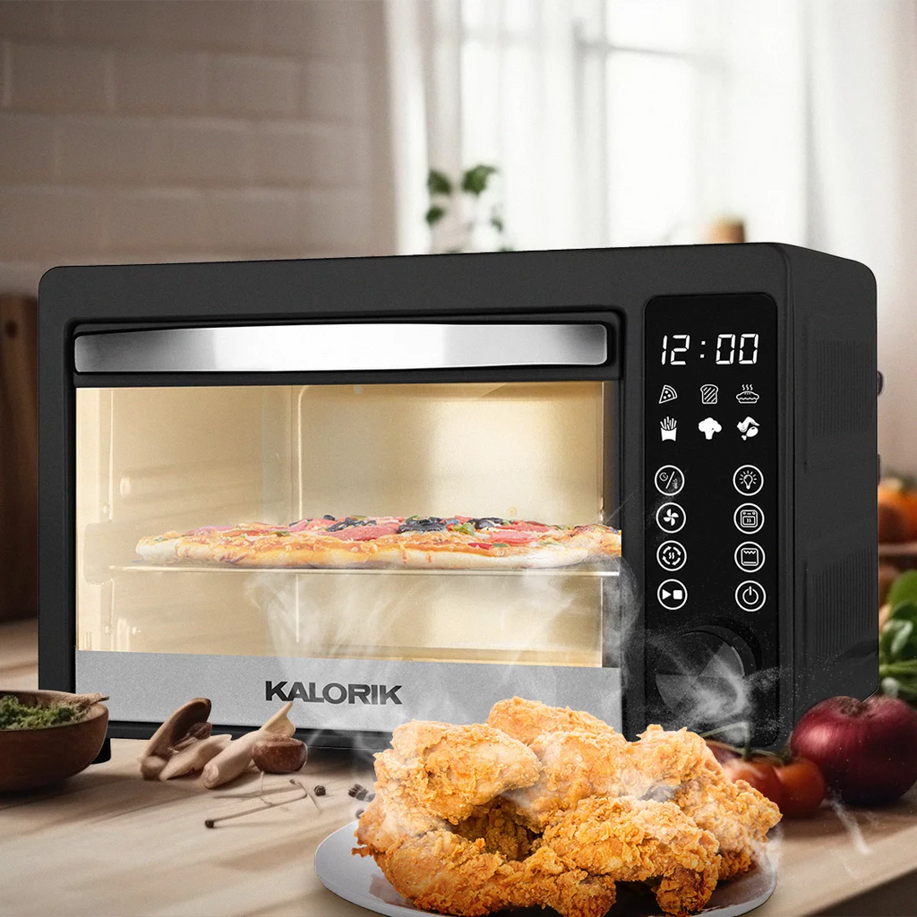 22-Quart Digital Touchscreen Air Fryer Toaster Oven, Black T788