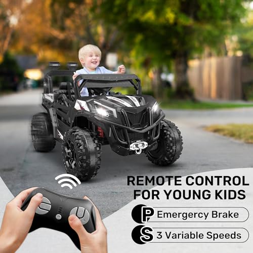 24V 4X4 Ride on Car Truck with Remote Control for Kids T395950
