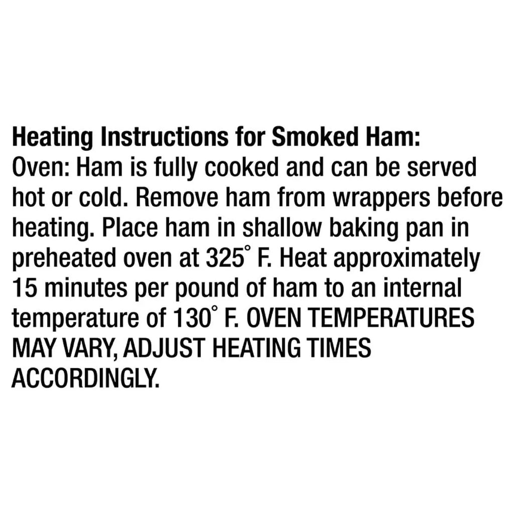Hickory Smoked Half Tavern Ham, Fully Cooked, Boneless C7378