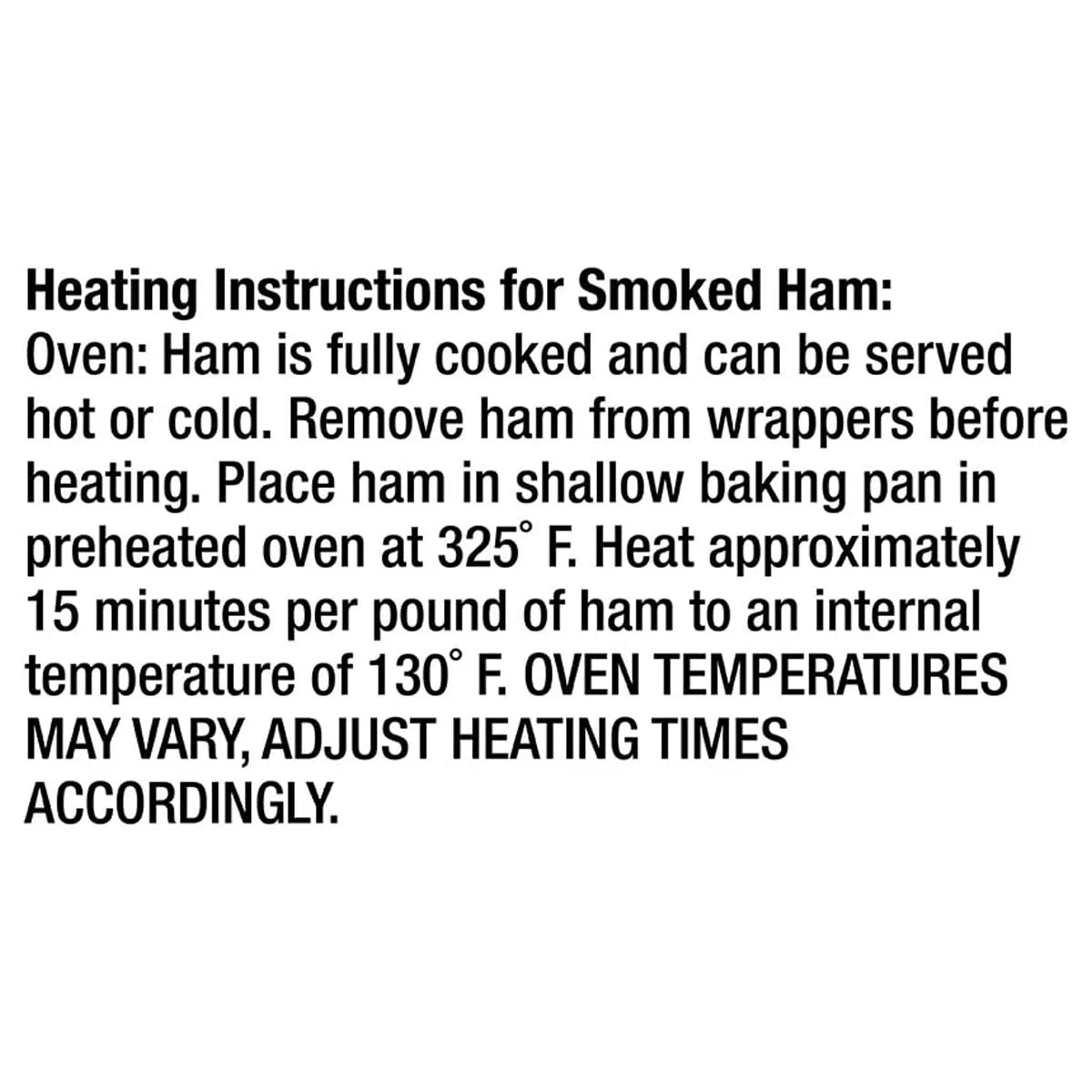 Hickory Smoked Half Tavern Ham, Fully Cooked, Boneless C7378