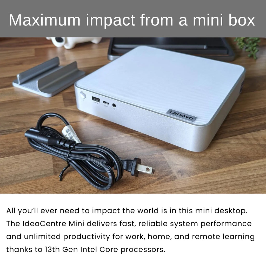 Mini Desktop, 13th Gen Intel i5, 12GB RAM, 512GB SSD, Windows 11 Y8566