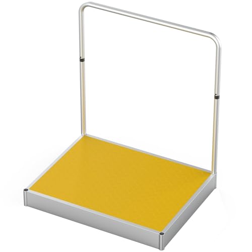 Foldable Dock Boarding Platform with Handrail K17625