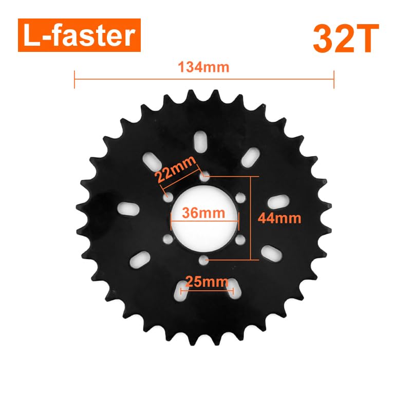 450W Electric Bike Left Drive Conversion Kit for Common Bicycles M311