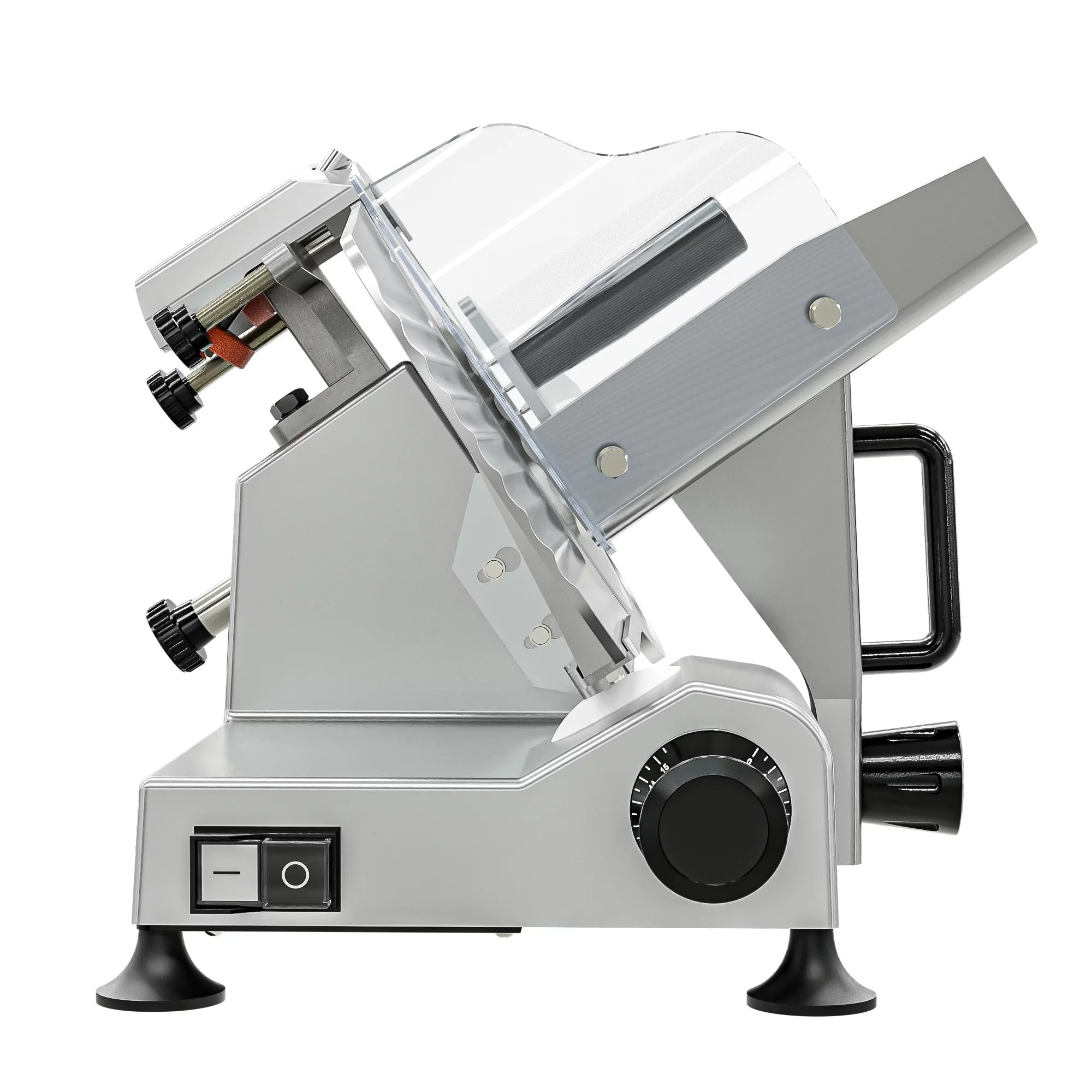 Commercial Deli Meat Slicer with 10" Carbon Steel Blade, Adjustable Thickness G4133