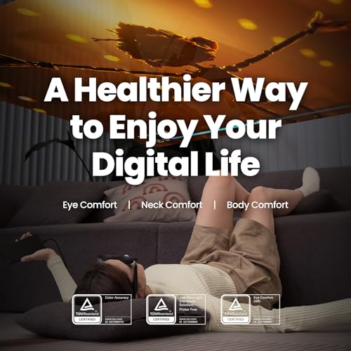 AR Glasses, 130" Wearable Display, 120Hz 1080P, Ideal for Gaming and Streaming X960