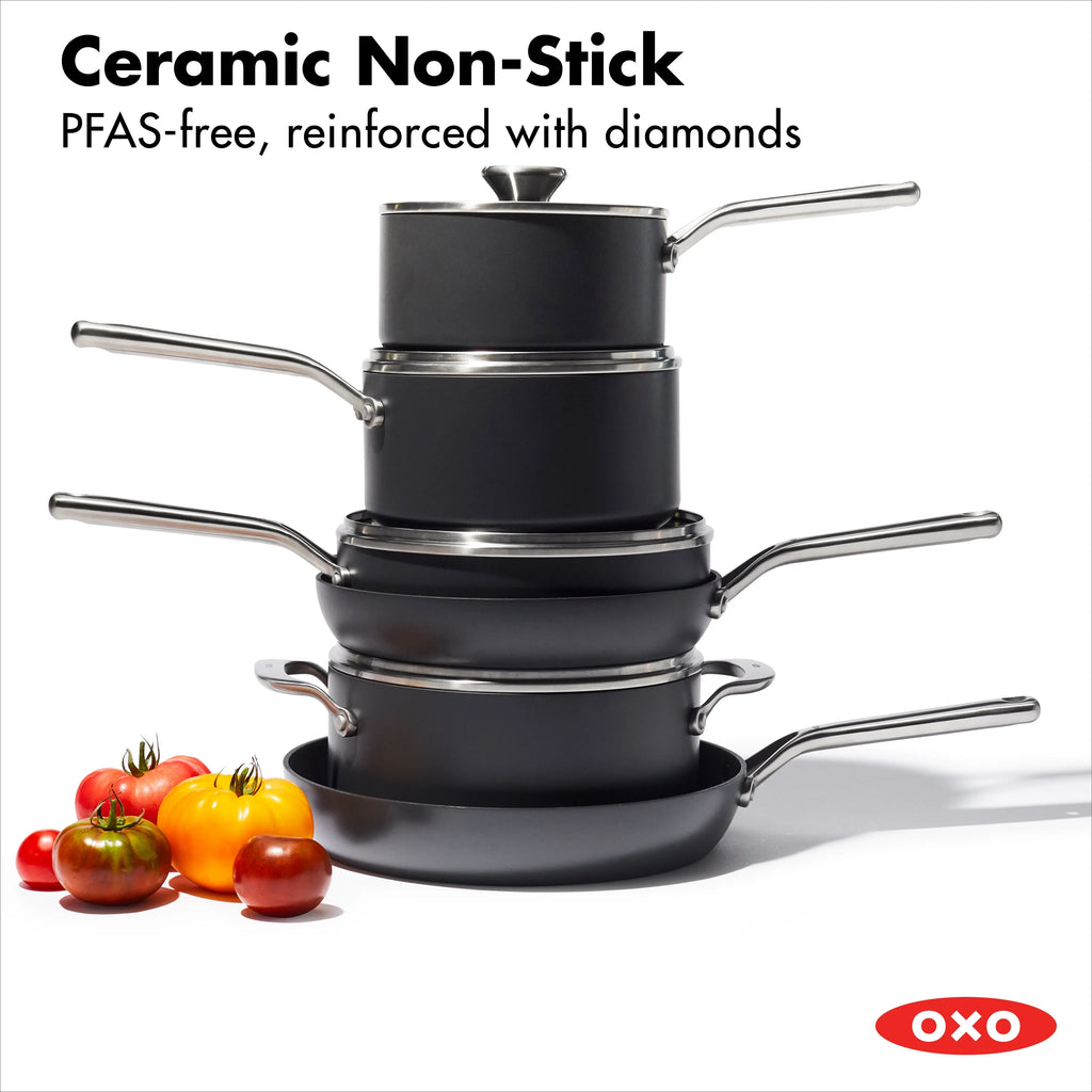 Hard Anodized Nonstick Cookware Set, 10 Piece, Induction V257973