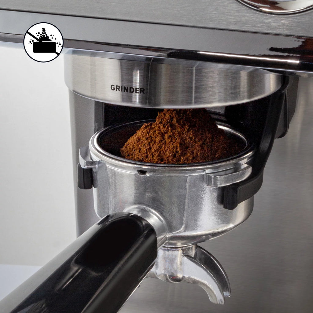 Semi-Automatic Espresso Machine - Silver - 2 Litre Water Tank M88197