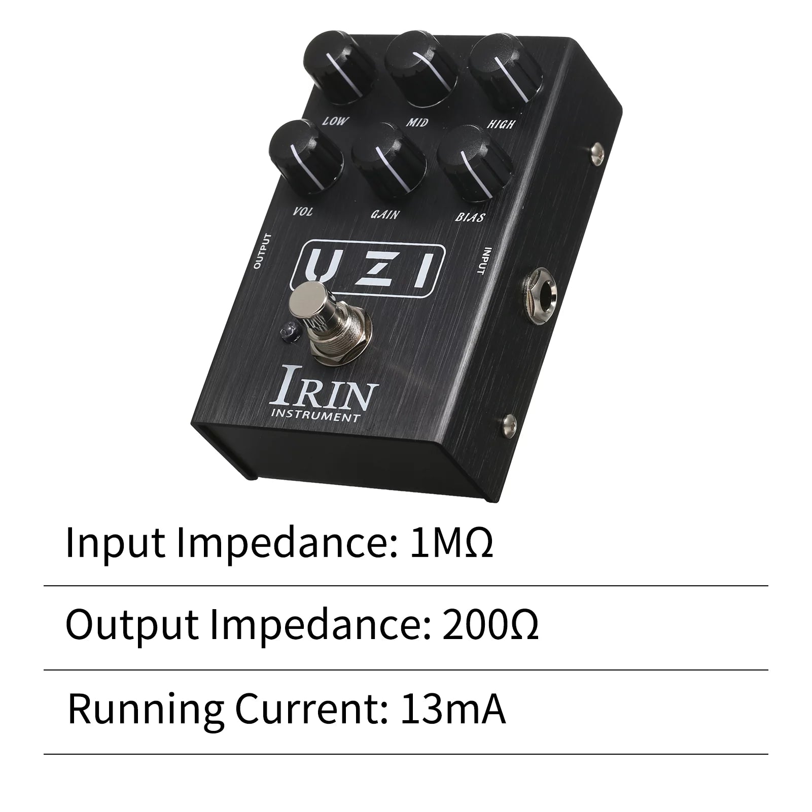 Guitar Effect Pedal Heavy Distortion Simulator with Cabinet Simulation J2446