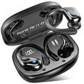 Wireless Earbuds with Earhooks, Bluetooth 5.4, Noise Canceling, IP7 Waterproof N827