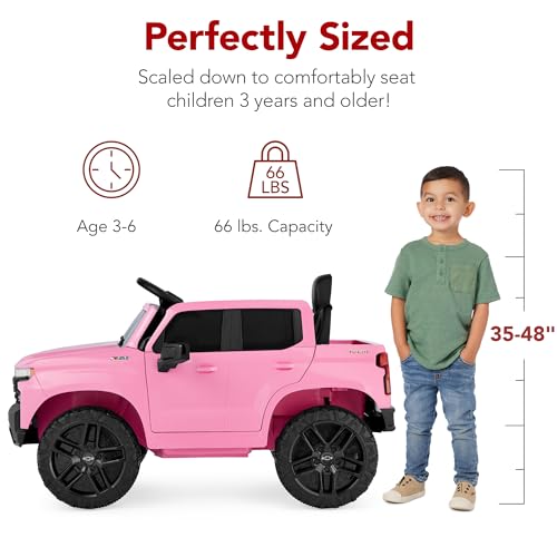 12V Ride On Truck for Kids with Remote Control, Bluetooth, LED Lights U7979
