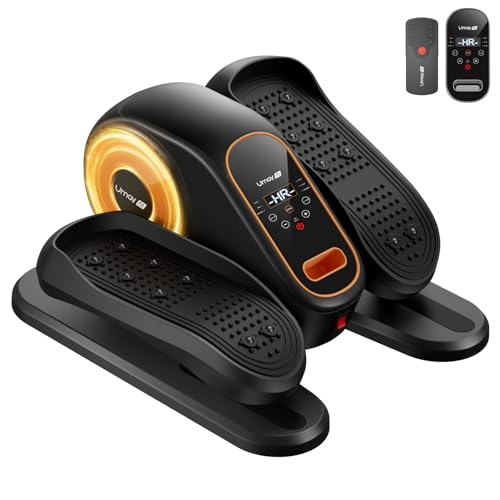 Under Desk Elliptical Machine, Portable Seated Leg Exerciser with Remote Z85620