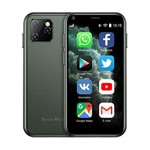 3G Mini Smartphone 3.0 Inch WiFi GPS Quad Core Android 8.1 Cell Phone Dual Sim HD Camera J113
