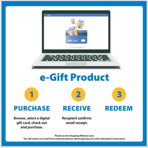 $50 Gift Card eGift Card B12915