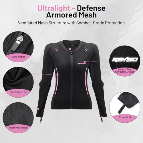 Women's CE Certified Motorcycle Riding Shirt G9015
