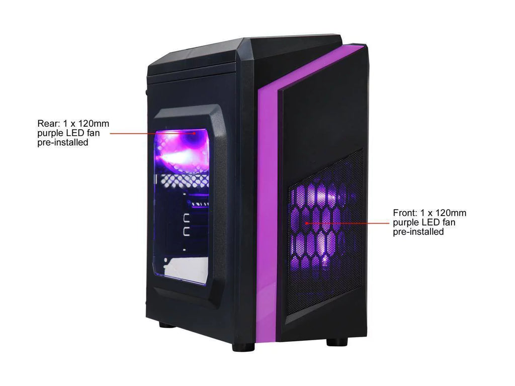 Mini Tower Computer Case with USB 3.0 Ports T90193