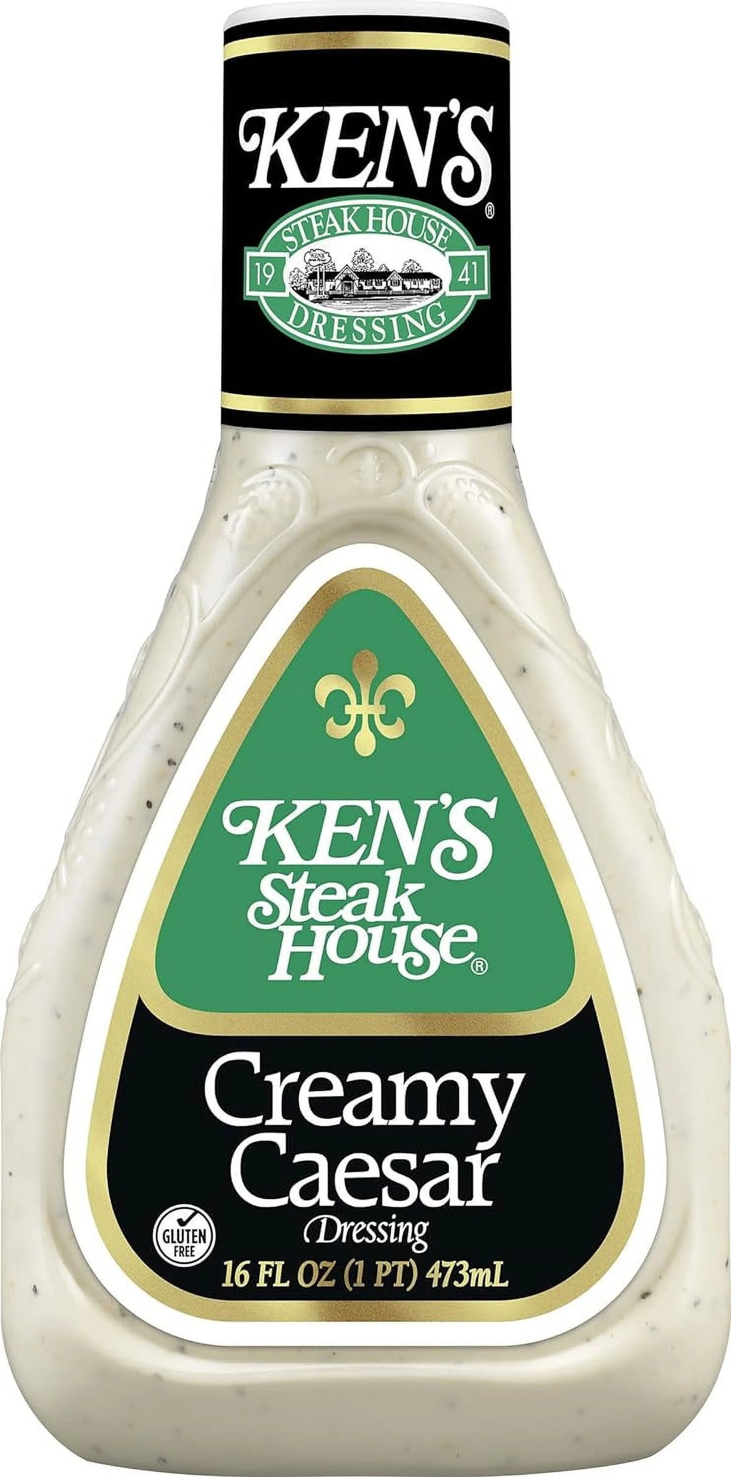 Creamy Caesar Dressing for Salads or Spreads, 16 FL OZ Bottle (Pack of 2) T821880