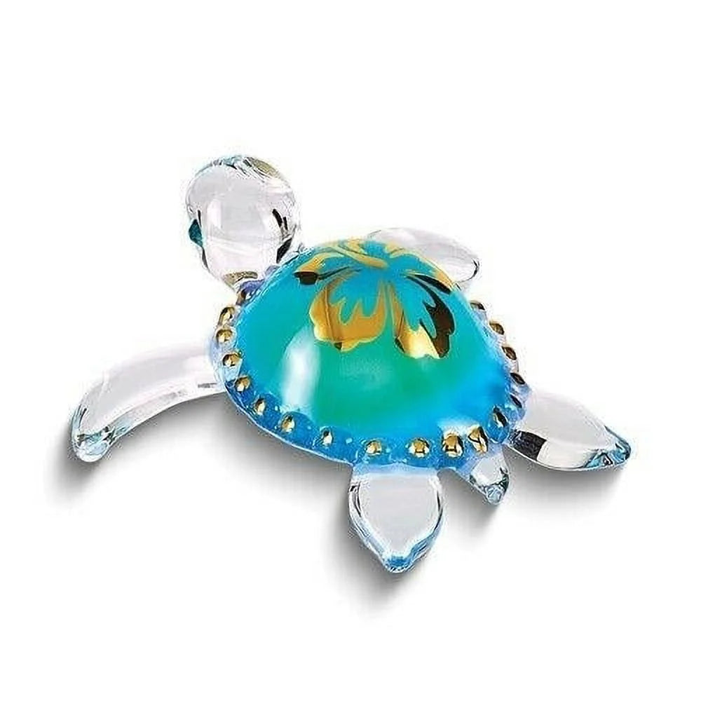 Glass Sea Turtle Figurine, 1.75 in. I822749