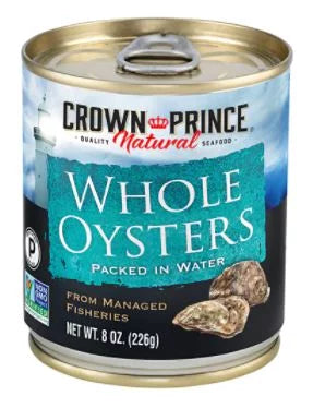 Whole Boiled Oysters T4434