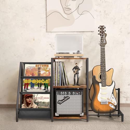 4-Tier Guitar Stand Rack Holder for Acoustic Electric Bass V903