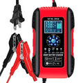 E-FAST Battery Charger, 10A Lifepo4 Lead Acid Car Battery Charger, Upgraded Automobile Trickle Charger 12/24V, All in 1 Battery Maintainer, for Truck Motorcycle AGM Lawn Mower Boat Marine Batteries